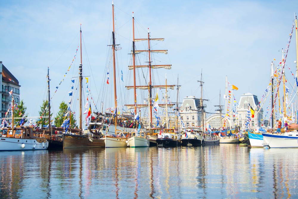 Ga aan boord van meer dan 150 schepen op Oostende voor Anker!