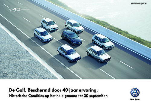 De Golf. Beschermd door 40 jaar ervaring.