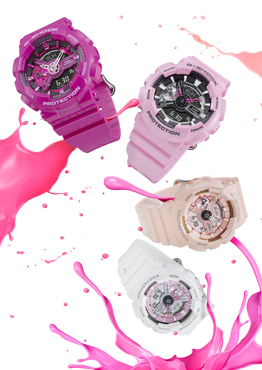 G-SHOCK SE VISTE DE ROSA