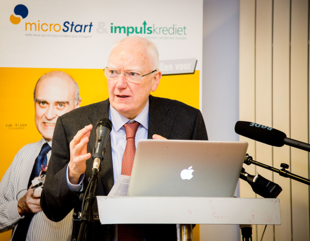 Philippe Maystadt (Voorzitter microStart) ©Natalie Hill