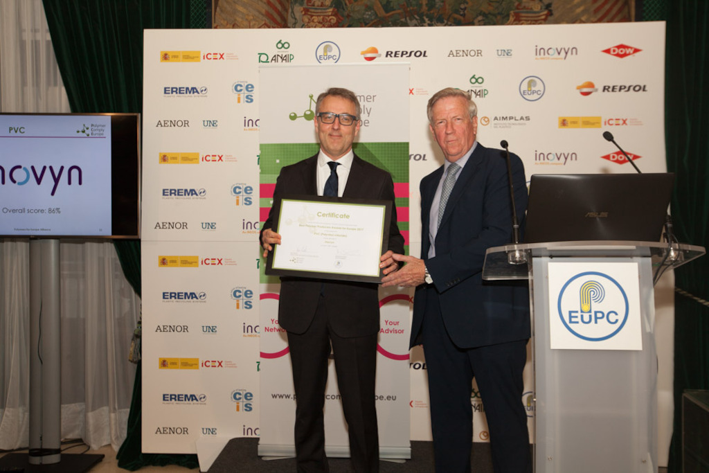 Luc Castin, Inovyn & Ron Marsh, Chairman