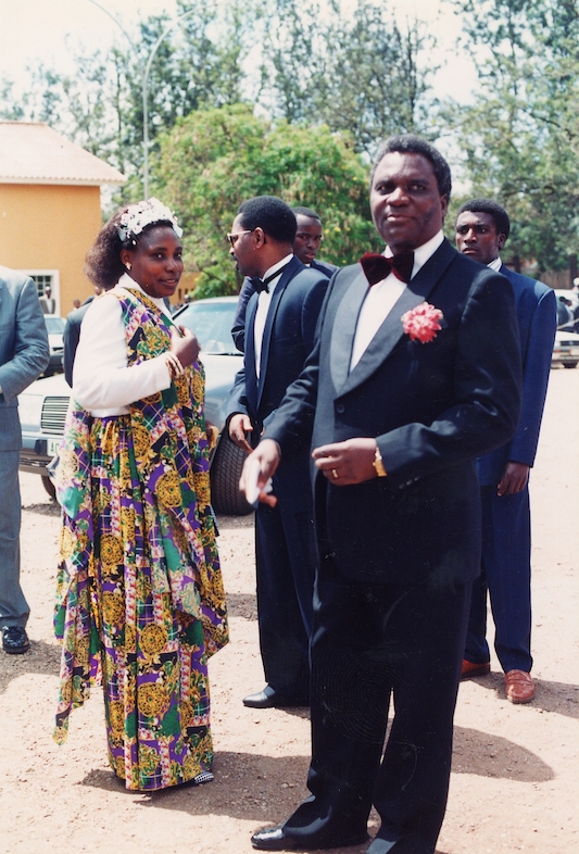 Agathe Kanziga en Juvenal Habyarimana
