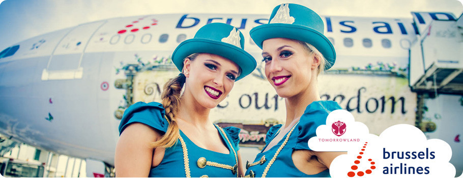 Brussels Airlines maakt zich klaar voor 108 Tomorrowland vluchten