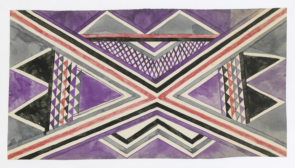 Tshela Tendu, Zonder titel, ca. 1930, SV 72815, Prentenkabinet, Koninklijke Bibliotheek van België