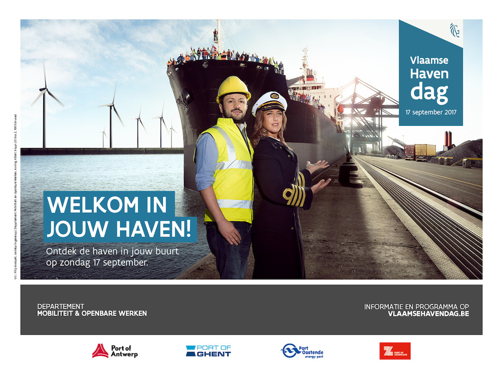Campagne Vlaamse Havendag par The Oval Office