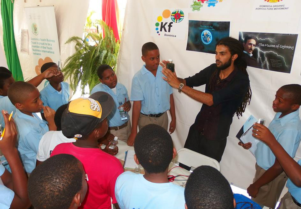 Moments from Climate Fest 2016, held in Dominica.