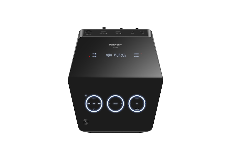 Panasonic Urban Audio SC-UA7 Vista Frontal Cenital