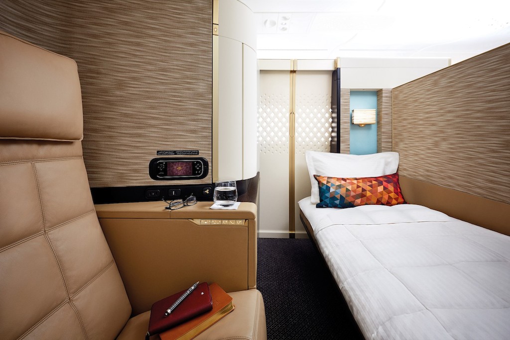 First Apartment in de A380.