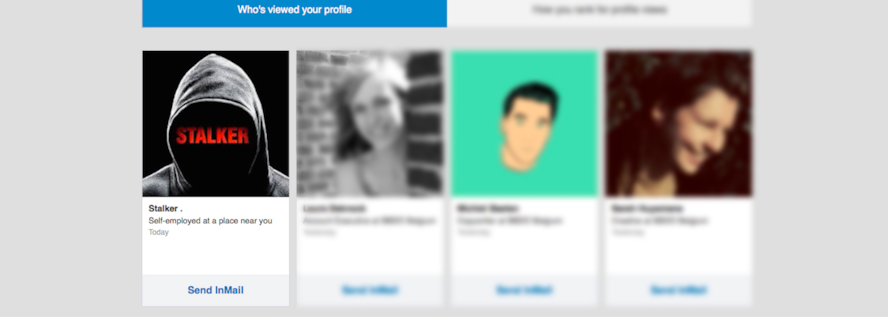 BBDO gebruikt de creepy kant van Linkedin om Stalker te lanceren op Vier