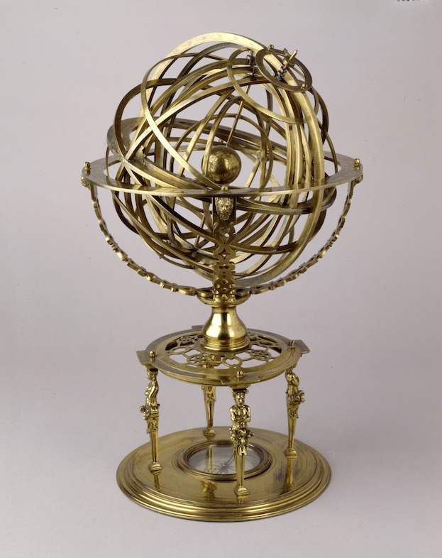 In Search of Utopia © Armillary Sphere, 1573, Bayerisches Nationalmuseum, Munich.