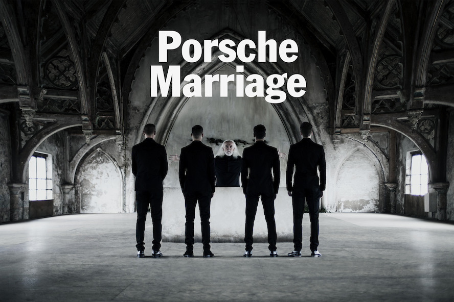 Porsche organises polygamous marriage for the launch of Share a Porsche