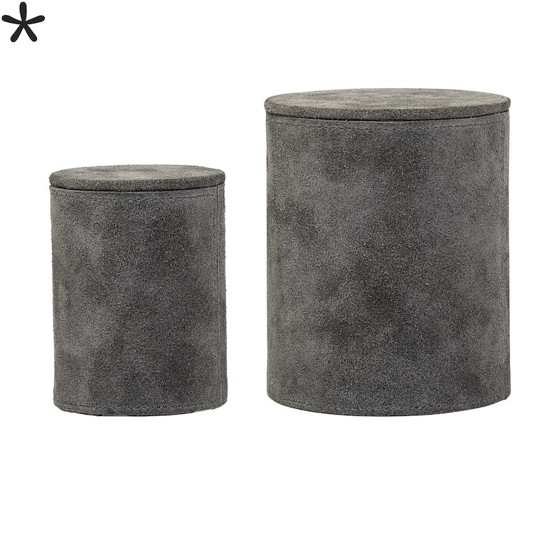 Bloomingville Suede Storage Box set 89€