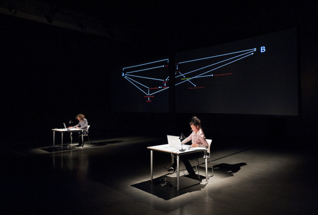 Rahib Mréou & Steyerl Hito - Zero Probabililty, The Tanks - 29/03 © Rahib Mréou & Steyerl Hito