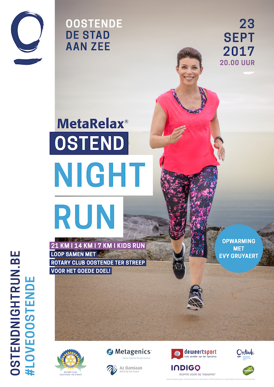 Ostend Night Run - Affiche