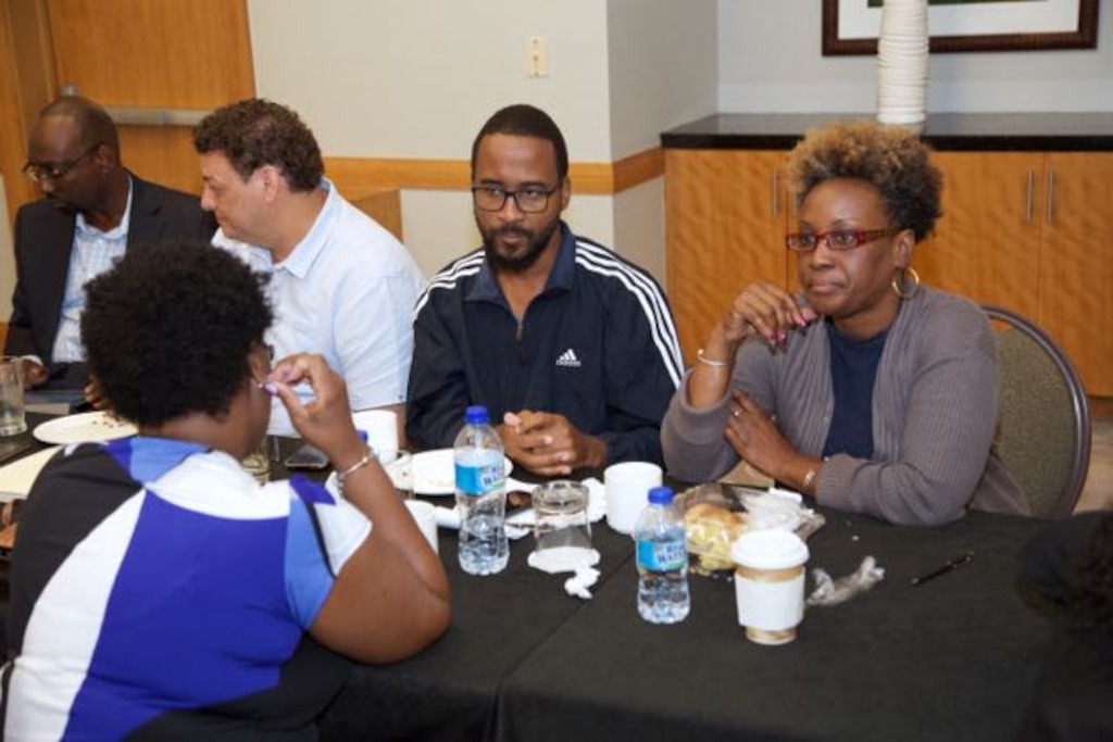 Regional education leaders and conference participants