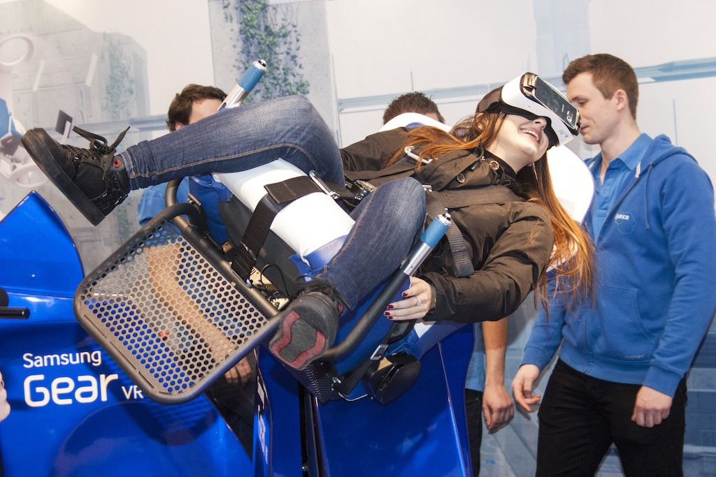 Samsung Gear VR pop-up store Kalverstraat Amsterdam