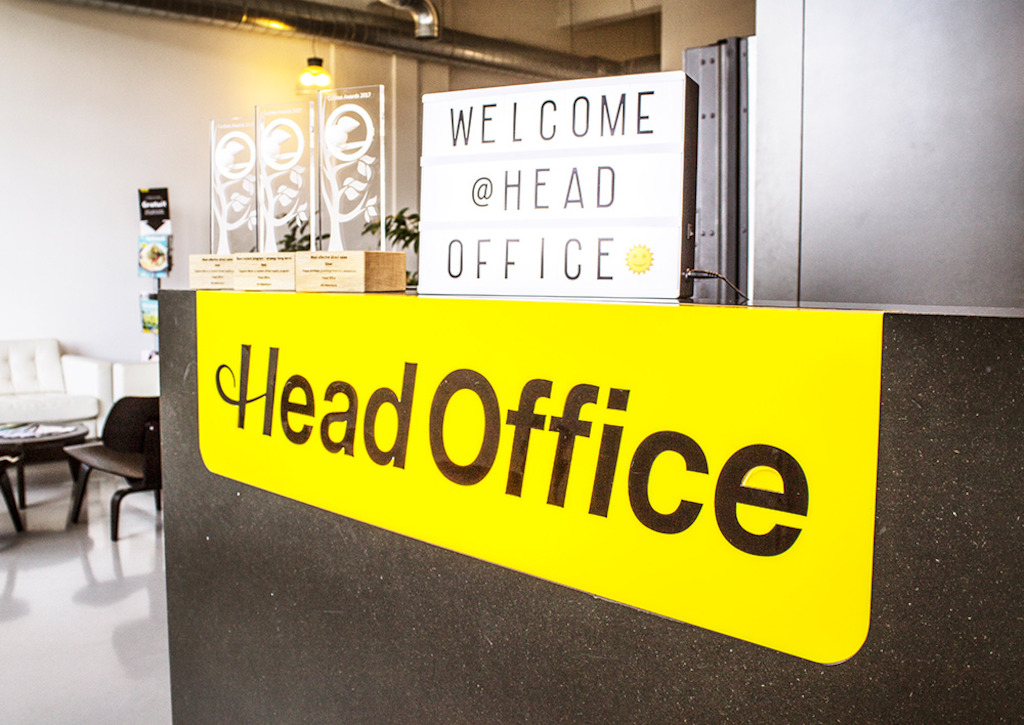 Welcome @ Head Office