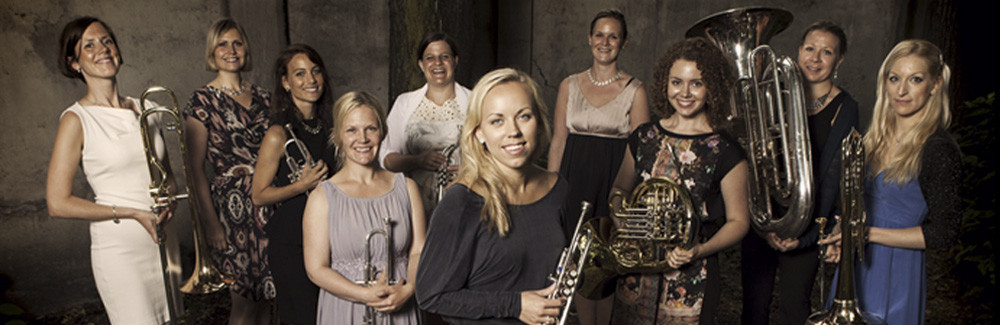 Ten-piece, all-female, all-Norwegian brass ensemble tenThing to tour U.S. in March 2017