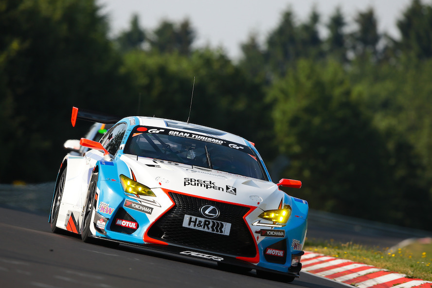 LEXUS RC F GT3 WINS CLASS ON VLN SERIES DEBUT
