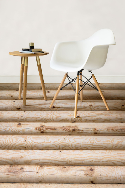 Chalet | <br/>Log Wood Effect Vinyl Flooring