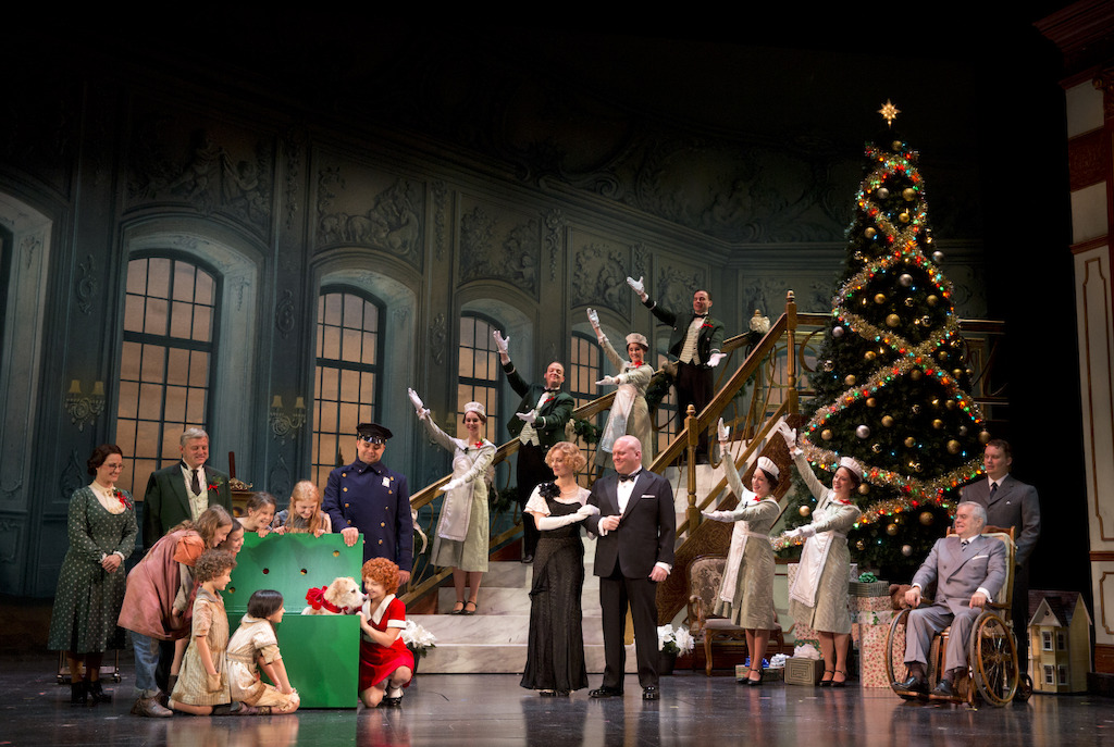 The Company in “A New Deal for Christmas”<br/>Photo: Joan Marcus