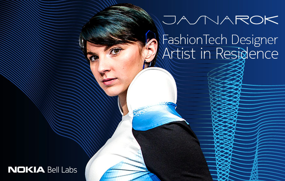 Nokia Bell Labs en Jasna Rok sluiten partnership voor het ontwerpen van innovatieve 'slimme' kleding