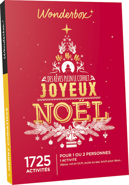Coffret Wonderbox Joyeux Noël: 49,90€