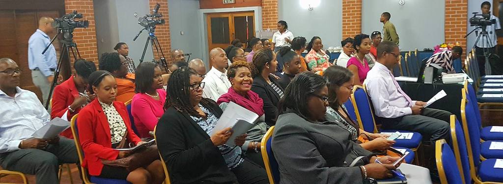 Cross-section of the audience.