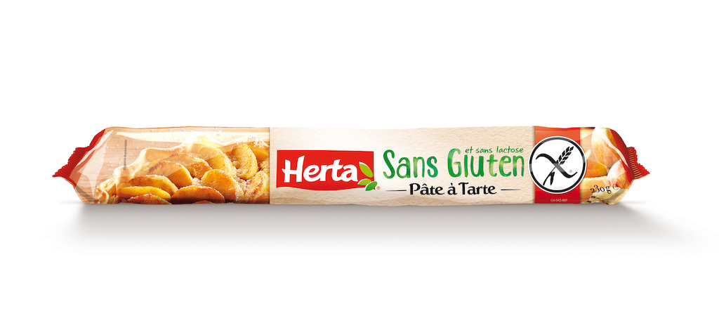 Pâte à tarte sans gluten et sans lactose Herta