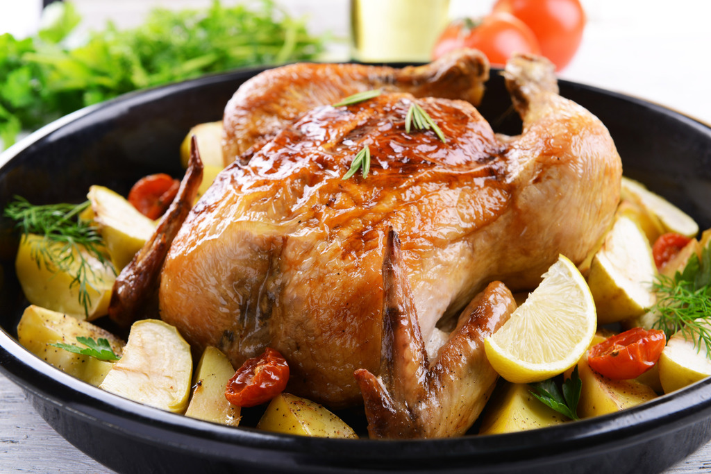 Pollo al forno