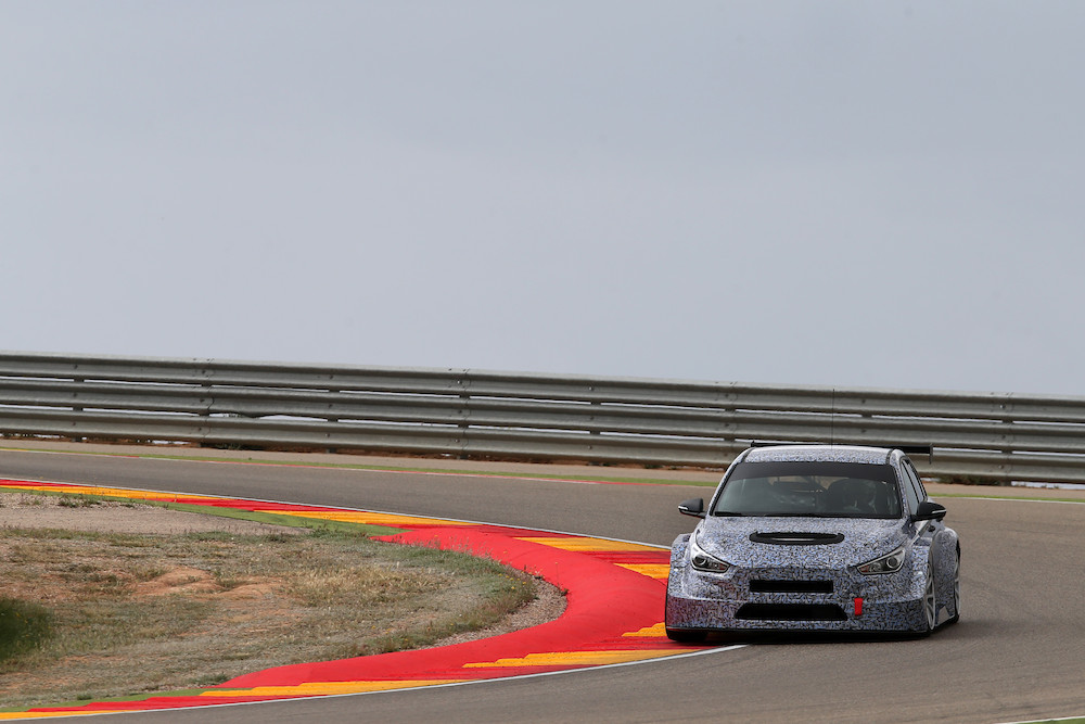 Hyundai Motorsport begin testing with the New Generation i30 TCR
