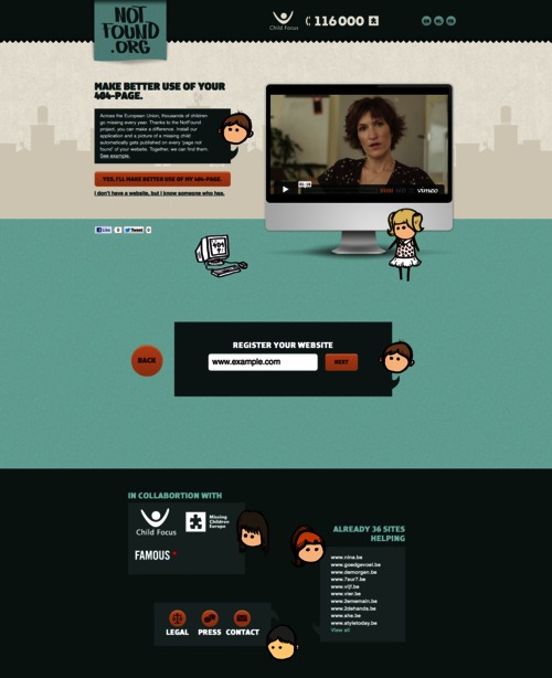URL inscription