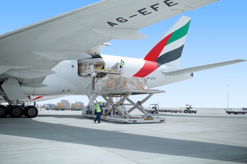 In December 2016, Emirates SkyCargo exported a larger volume of cargo from the UK than any other airline.