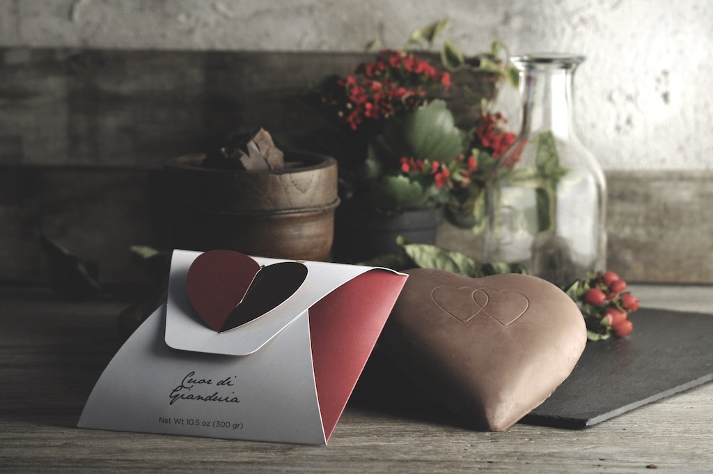 Domori, cuore di gianduja