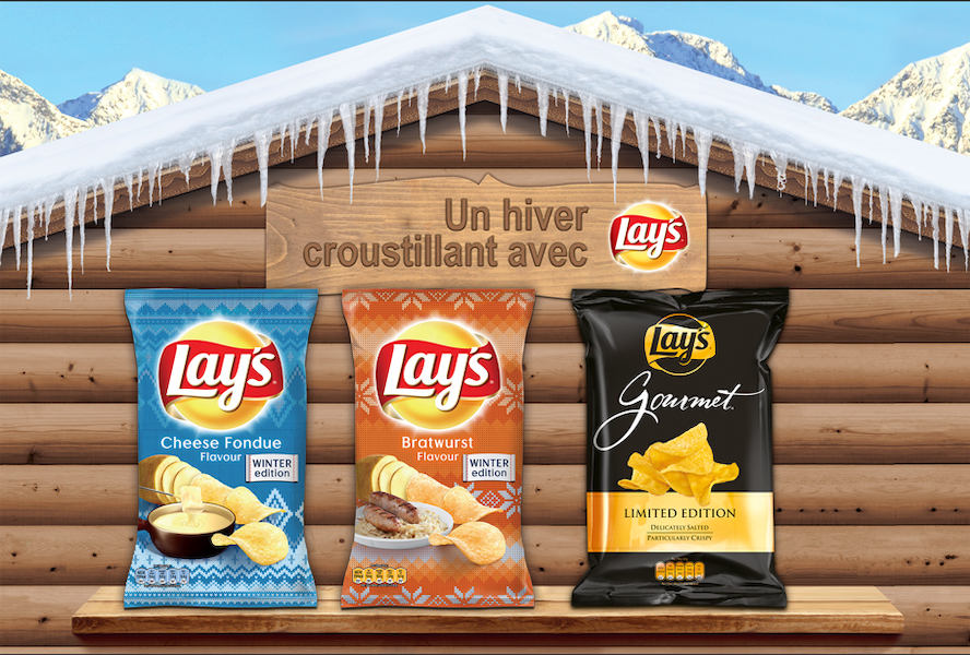 Les innovations Lay’s Gourmet et Lay’s Winter Editions de PepsiCo nous promettent un hiver douillet et croustillant