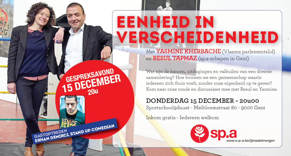 Uitnodiging #jijmaaktmorgen - eenheid in verscheidenheid