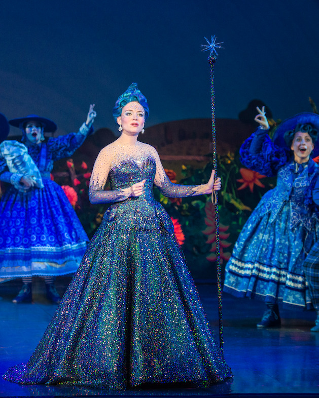 Rachel Womble as Glinda<br/>Photo credit: DANIEL A. SWALEC