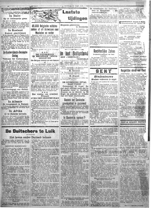 Vooruit, 26 augustus 1914
