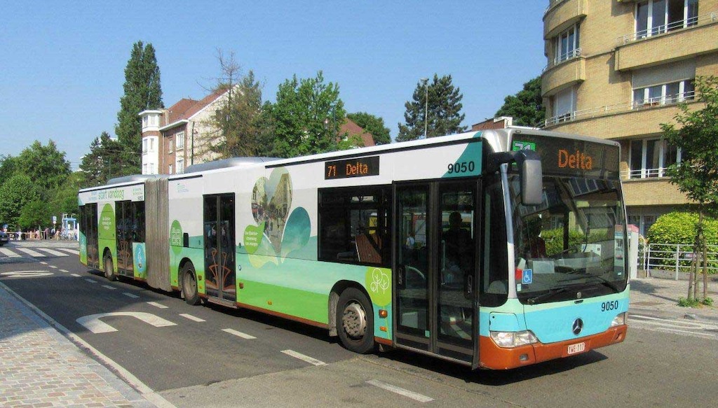Bekleding MIVB-bus