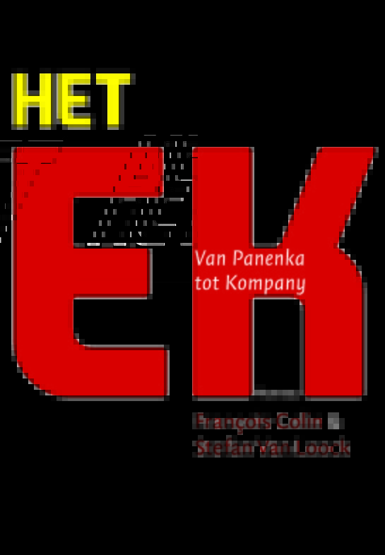 Cover 'Het EK: Van Panenka tot Kompany'