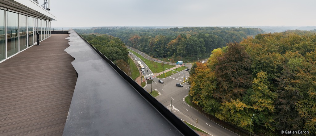 Een prachtig zicht vanop het terras