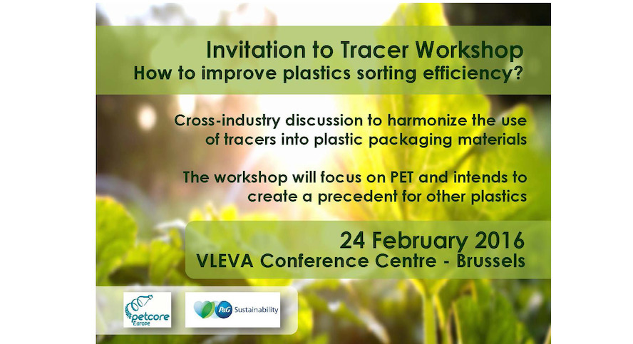 LAST CHANCE TO REGISTER: Tracer Workshop on 24 February 2016 in Brussels: How to improve plastic sorting efficiency?