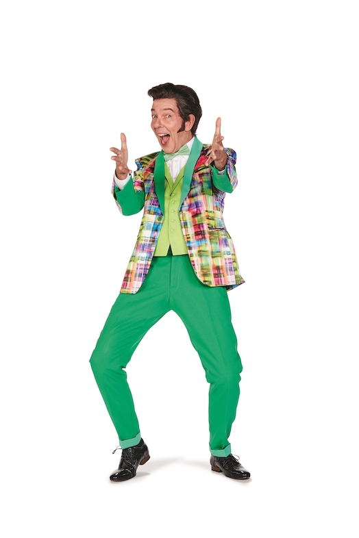 Herman Verbruggen als Elvis in Ketnet Musical Unidamu - (c) Studio 100