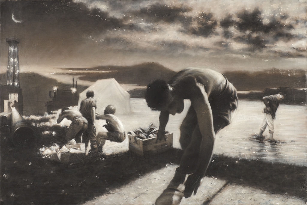 Jay Senetchko<br/>The Best of Life October Sixth<br/>Oil on canvas