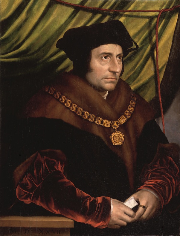 © Copy after Hans Holbein the Younger, Portrait of Thomas More, after 1527. London, National Portrait Gallery.