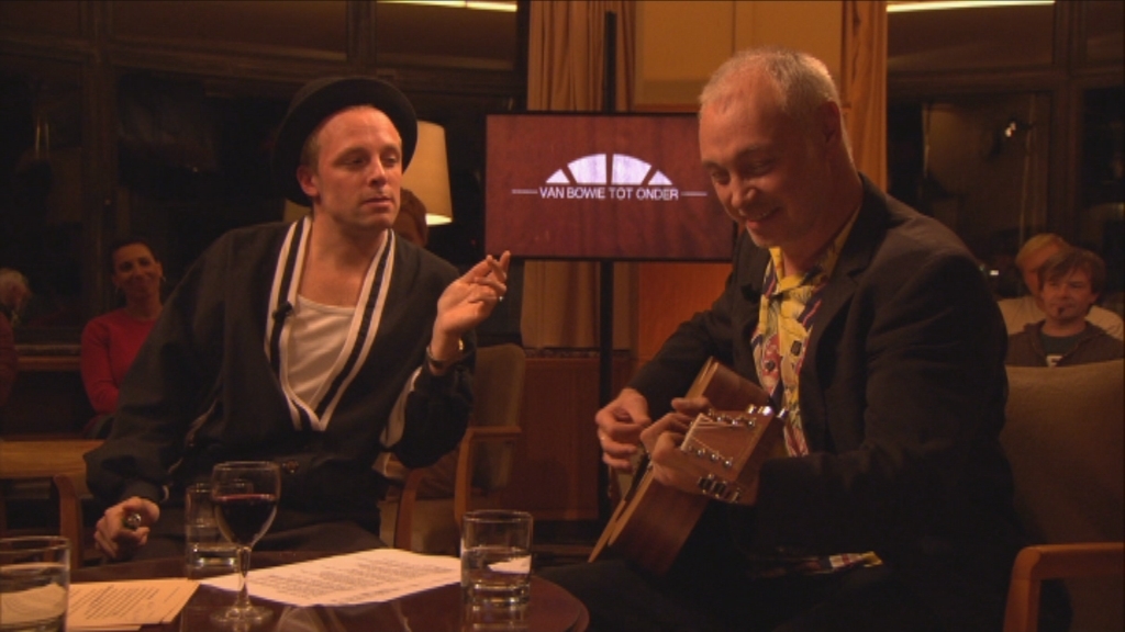 Studio Flagey: Van Bowie tot onder - Johannes Verschaeve en Patrick Riguelle - (c) VRT