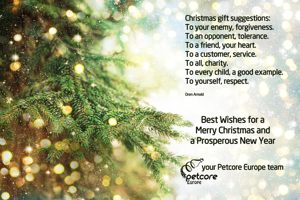 Your Christmas Card from Petcore Europe