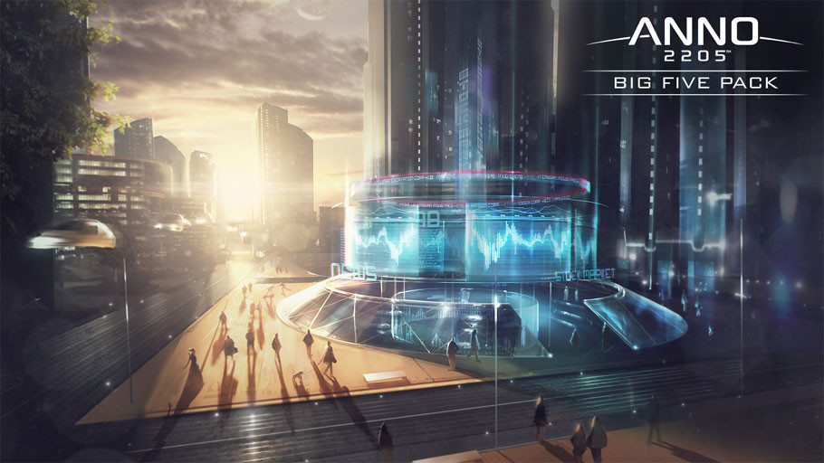 EL PACK BIG FIVE DE ANNO 2205™ YA ESTÁ DISPONIBLE