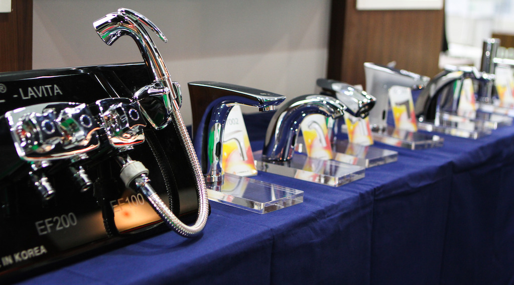 Sanitary systems displayed at The Big 5 2016