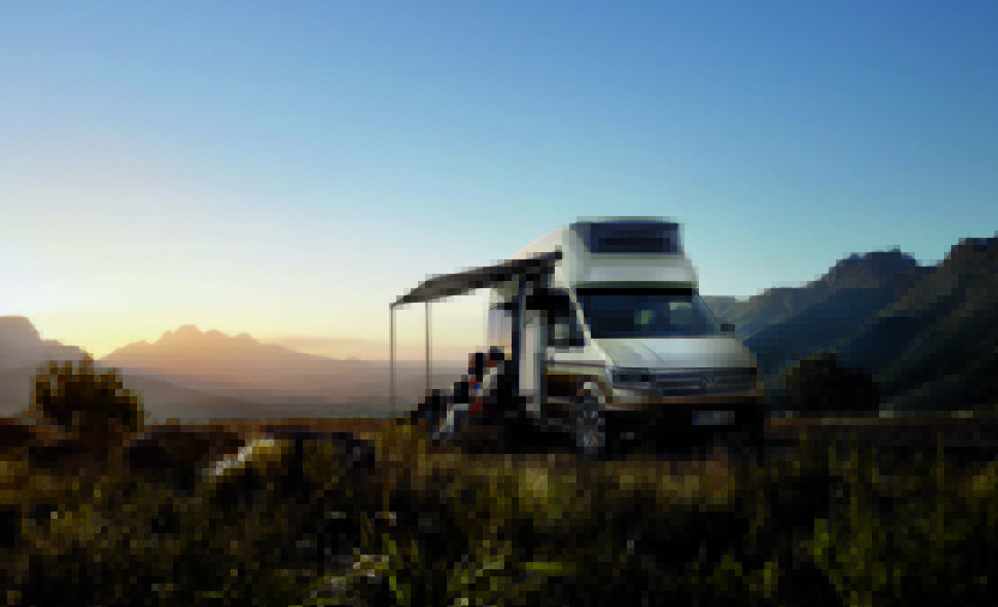 California XXL concept, kampeerwagen op basis van de Crafter